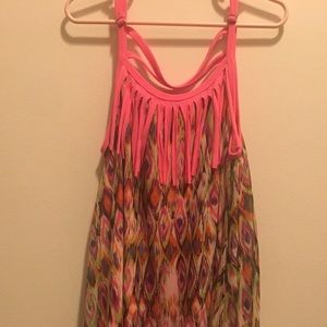 Girls spaghetti strap dress size 10